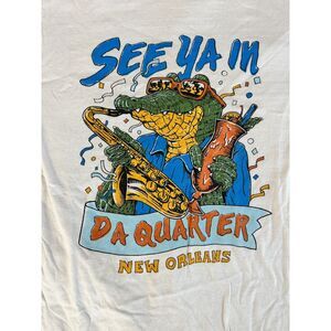 'See ya in Da Quarter' Dirty Coast New Orleans T-Shirt Comfort Colors 2X
